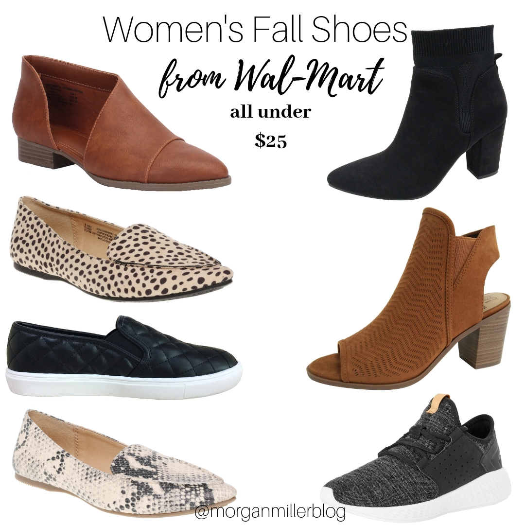 fall shoes from wal-mart – Morgan Miller