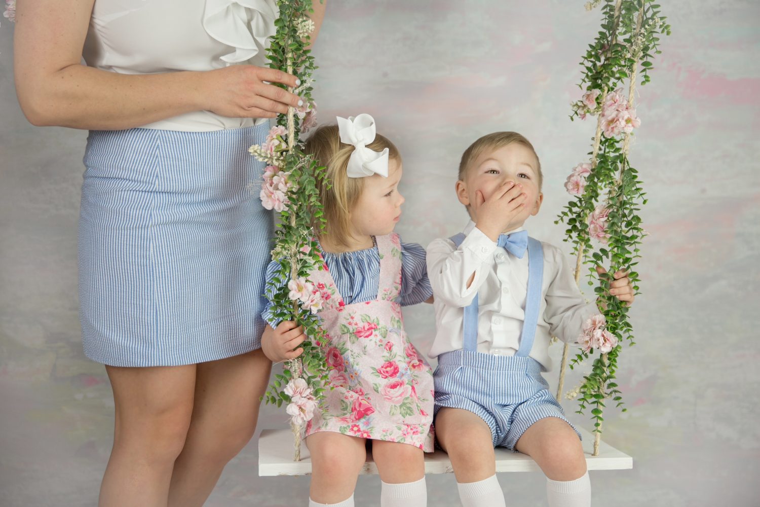 easter attire for kids and mommy