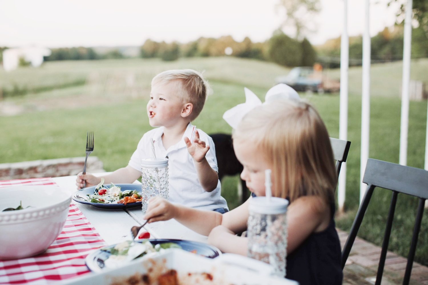 keeping bugs away while outdoors